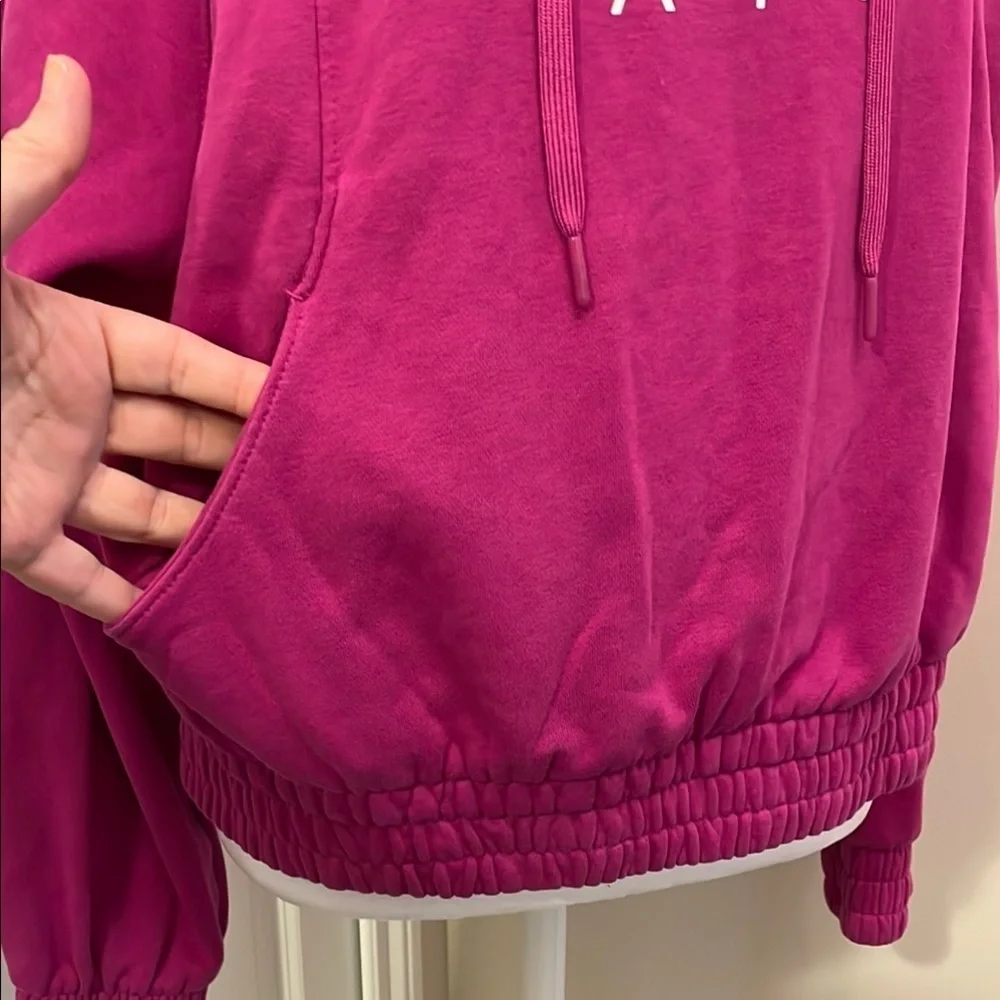 Nike Air Oversized Loose Fit Baggy Cropped Hoodie Long Sleeve Large